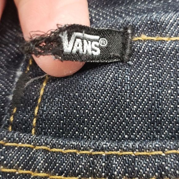 Vans Dark Wash Size 30x30 Jeans - Picture 6 of 7